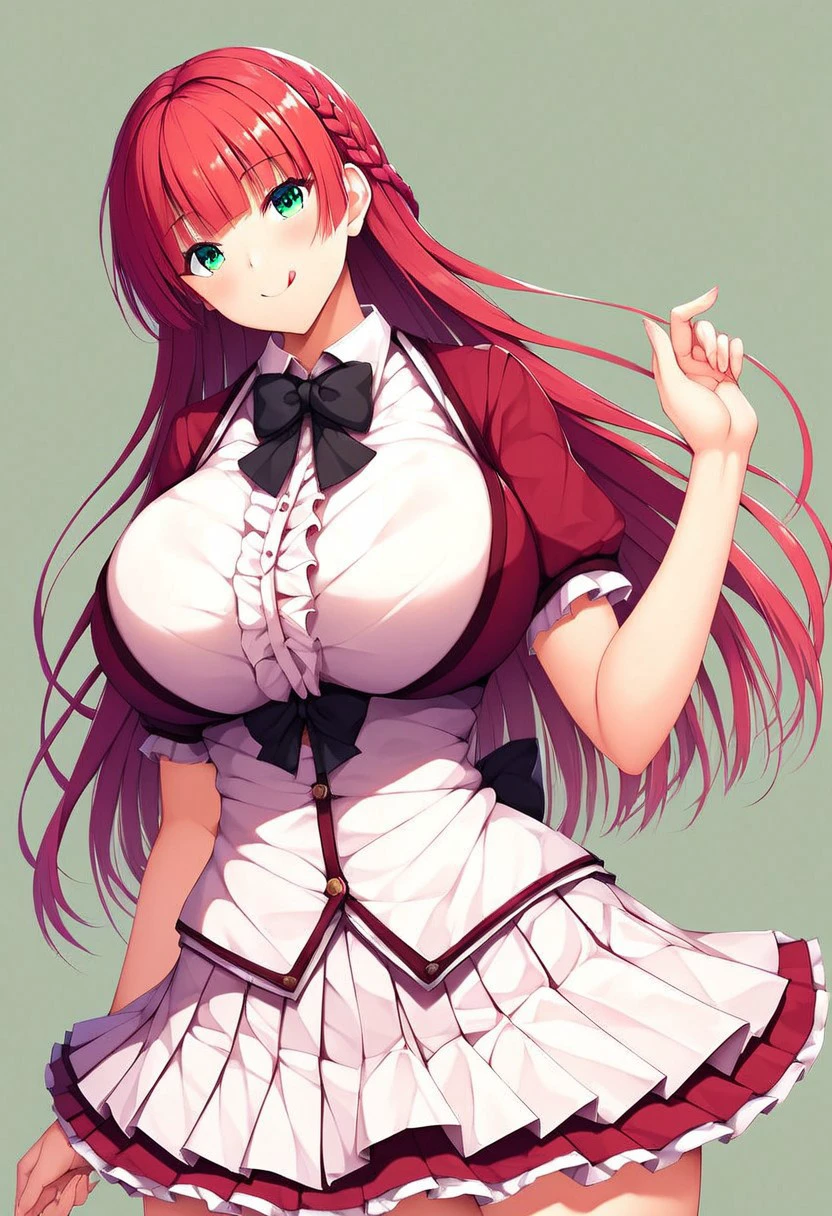 Heroine wa Tomodachi Desu ka schoolgirl uniform V1