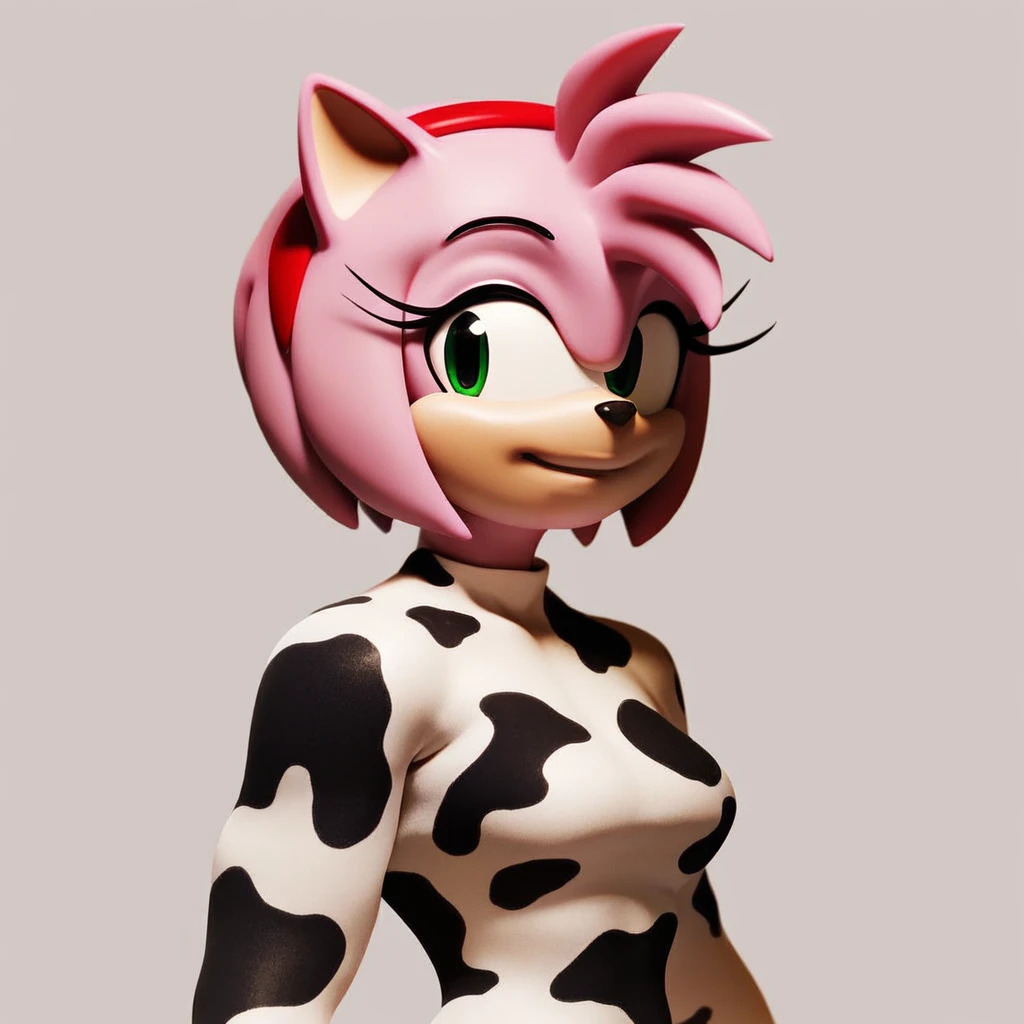 a 3D digital painting picture of extremely beautiful  (anthropomorphic cpw:1.3) serving a big bowl of salad in American diner, an exquisite beautiful female (cow anthropomorphic:1.3), ultra feminine ultra detailed face, red hair, short hair, little fury, red lips, blue eyes, wearing sexy white seductive latex dress, looking at a American  kitchen background,  dynamic angle, , award winning, best quality, high quality, high details, highres, vibrant, Ultra-high resolution, High Contrast, (masterpiece:1.5), highest quality, Best aesthetics, best details, best quality, highres, ultra wide angle, 16k, [ultra detailed], masterpiece, best quality,  photorealistic, 3D rendering, furry