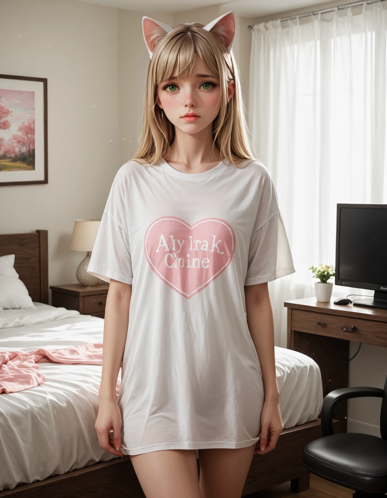 Adorable Tee shirt nightie V1