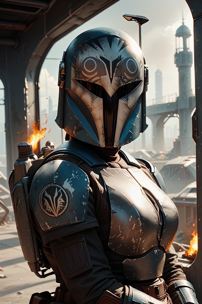score_9, score_8_up, score_7_up,
<lora:bokatanh:0.8>
bokatanh, helmet, covered face, 1girl, armor, looking at viewer, fetal position, Burned-out building interior, dynamic lighting, post-apocalyptic destruction