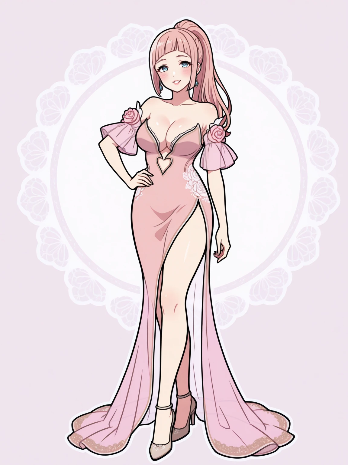 Dreamy Plunging Neckline (ILLUSTRIOUS) - by EDG v1.0