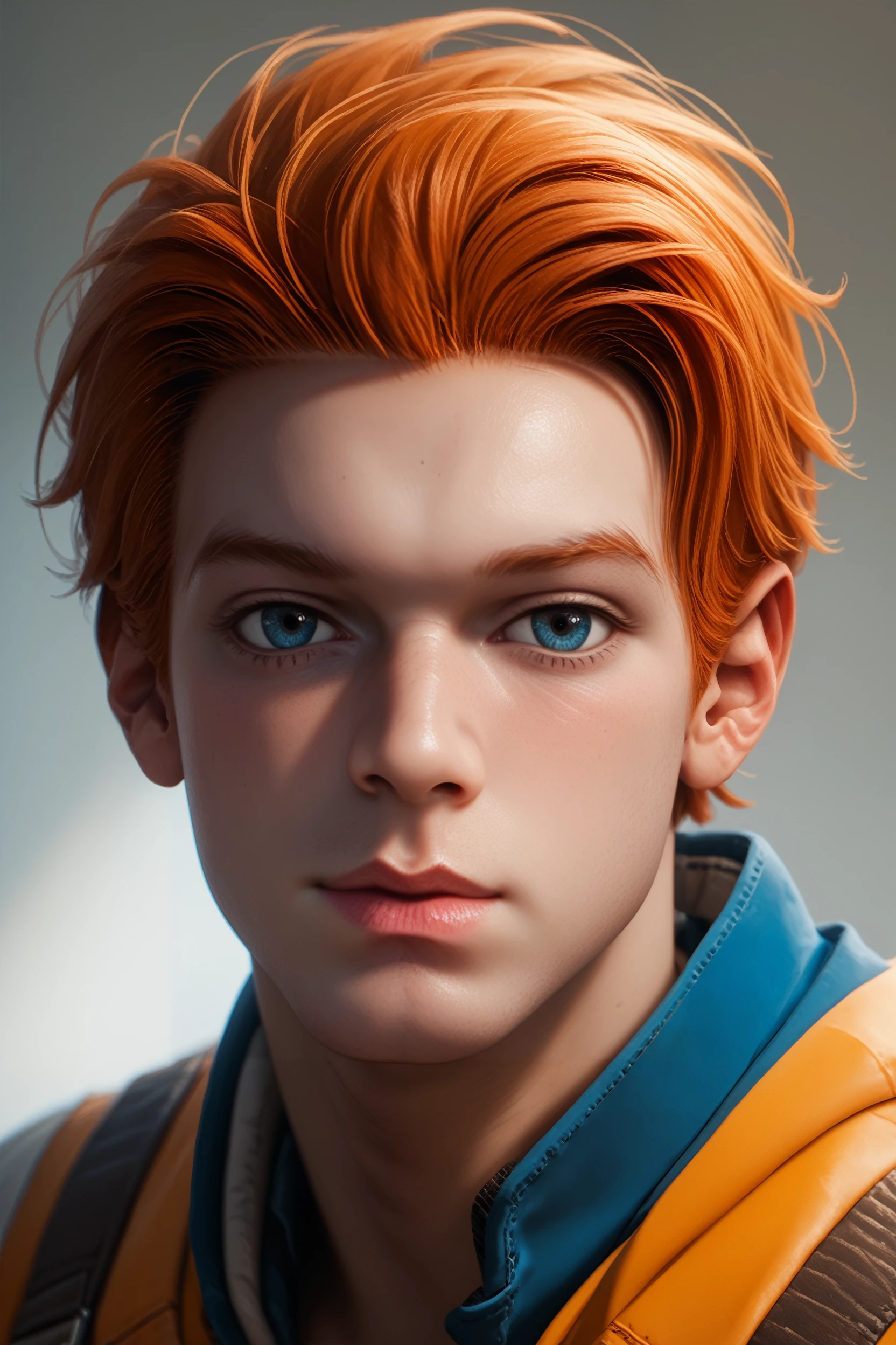 score_9, score_8_up, score_7_up,
<lora:StarCalKestis:1.0>
StarCalKestis, 1boy, orange hair, blue eyes, short hair, looking at viewer, portrait