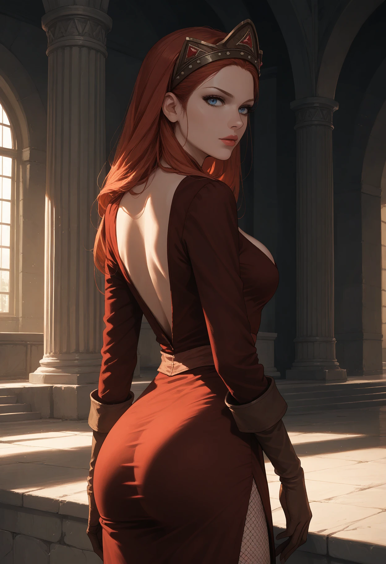 Adda the White, (Witcher), Andrzej Sapkowski original character, PonyXL v1.0