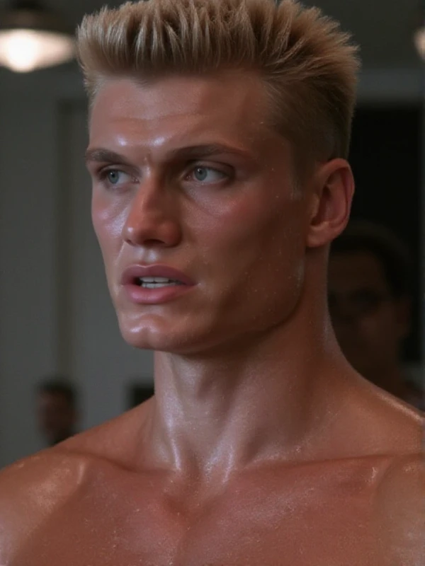 <lora:Ivan Drago:0.9>  ivan drago, a muscular man, closeup face portrait