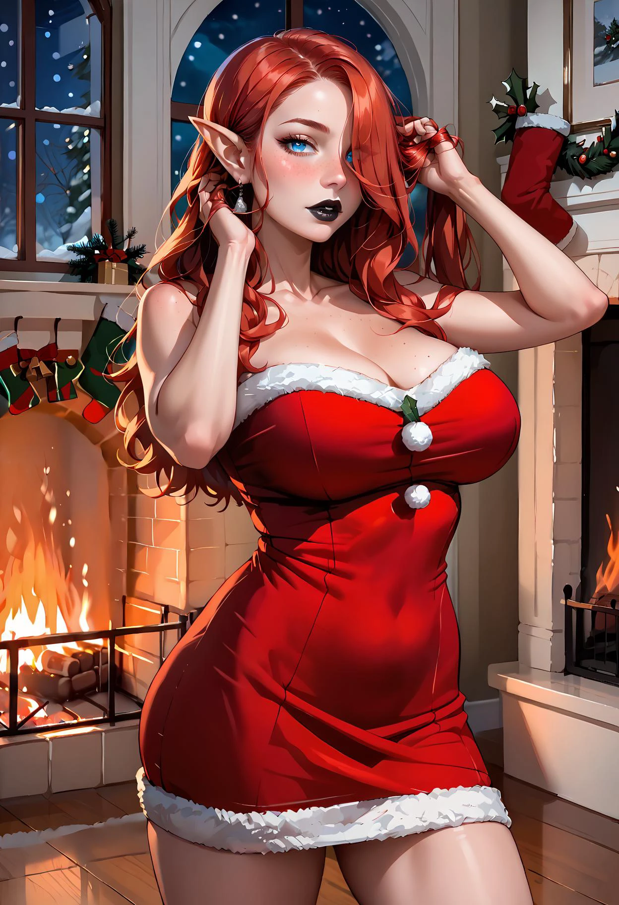 Earthbound Santa Dress - PONYXL V1