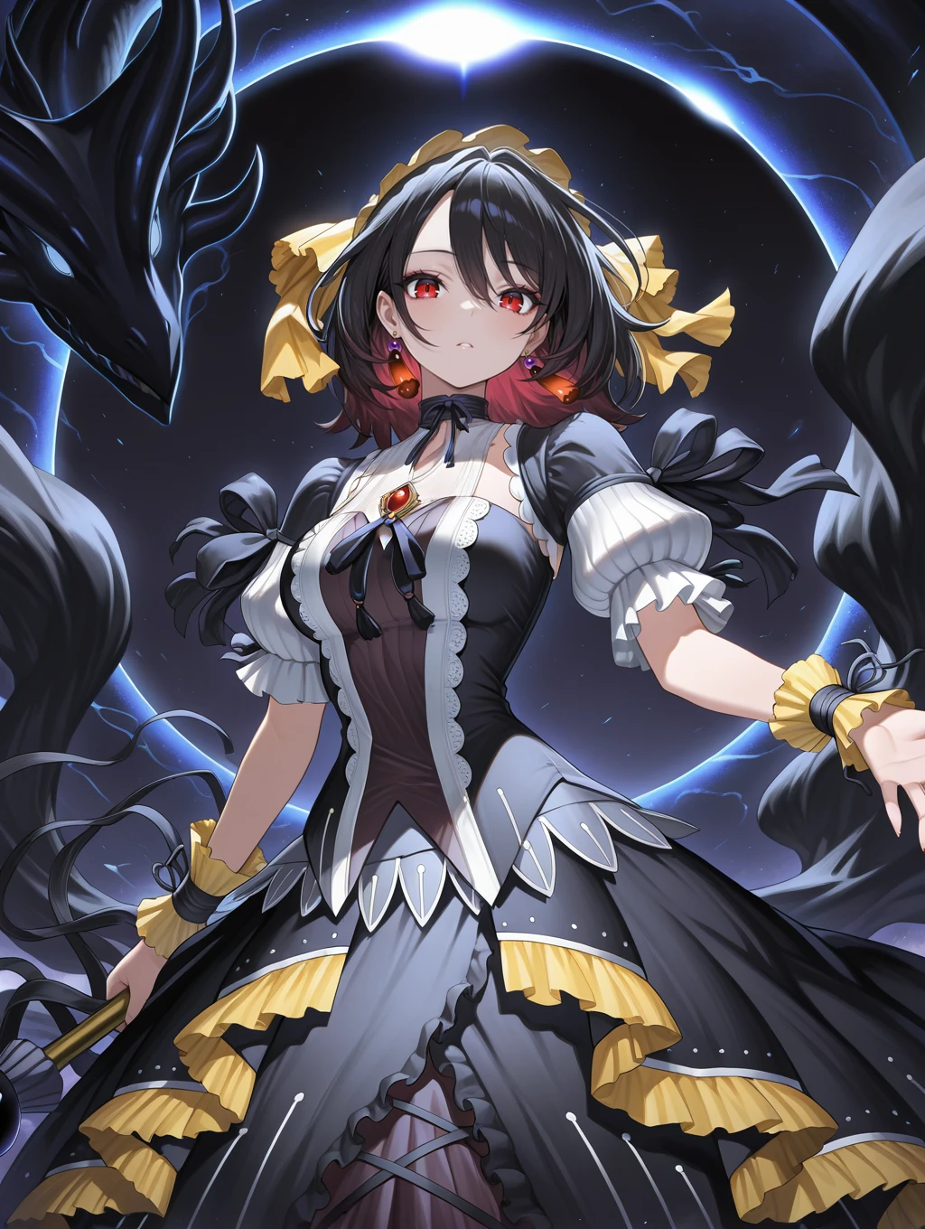 Yu-Gi-Oh! - Underworld goddess of the closed world (閉ザサレシ世界ノ冥神) illu/PonyXL v1.0-illuXL