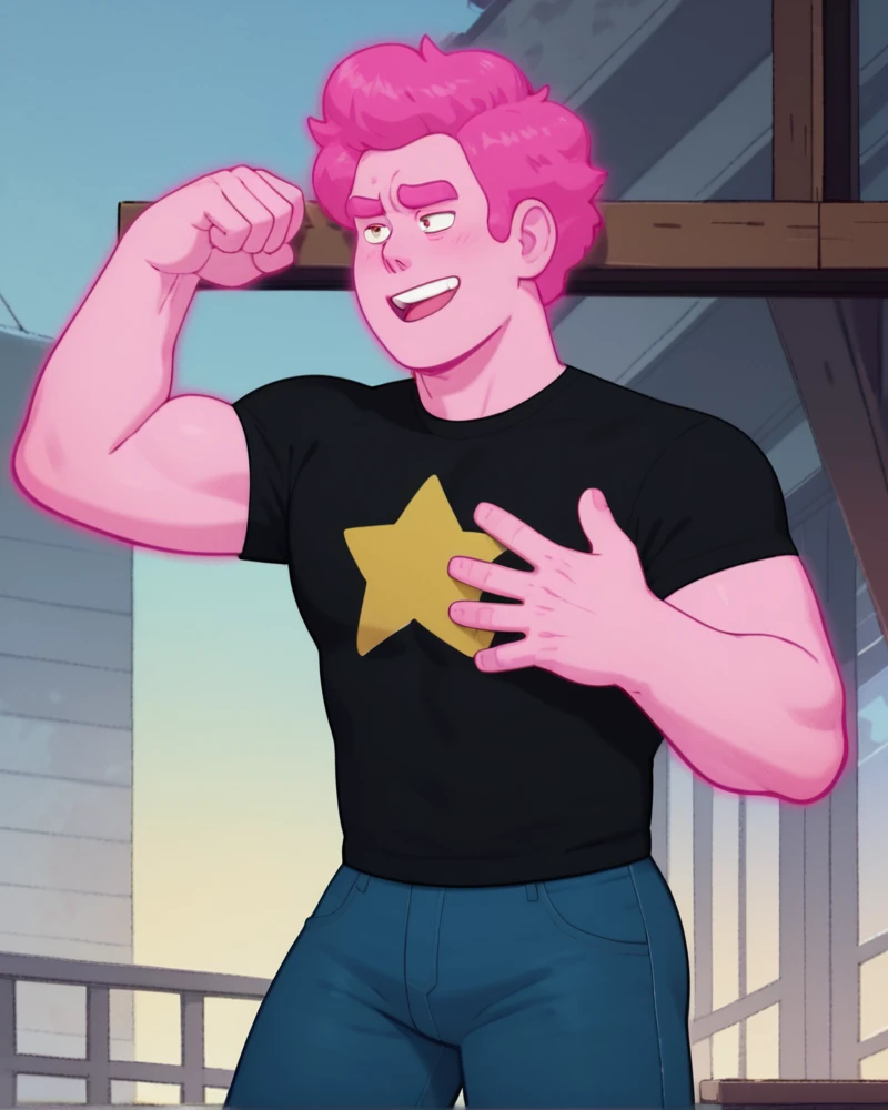 pink steven (steven universe future) pink steven V1