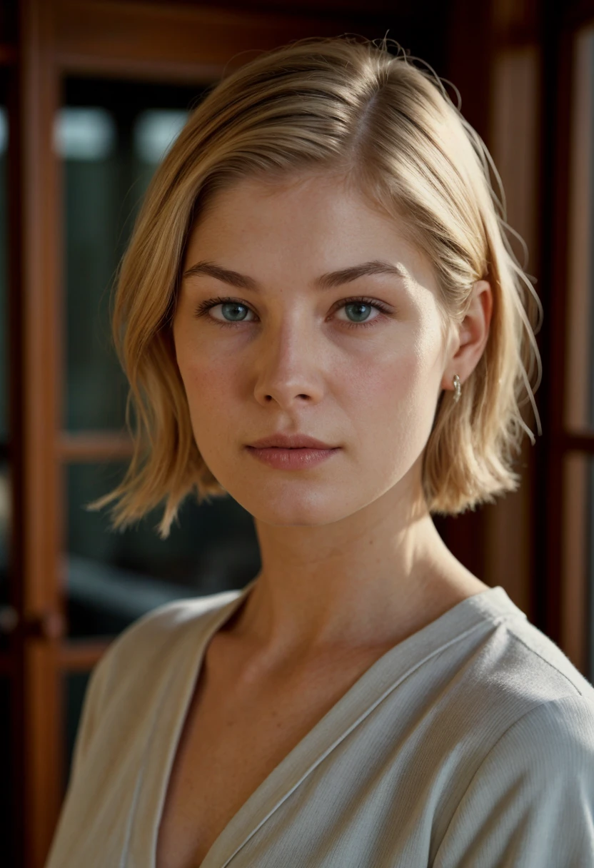 5. ((best quality)), ((masterpiece)), ((realistic)), portrait of a young nurse in a hospital, (compassionate expression and professionalism:1.2), [caring green eyes], [scrubs and medical equipment], (busy hospital environment:1.3), [healthcare setting], (highlighting the dedication to patient care:1.2), [occupational realism], (8k resolution:1.2)