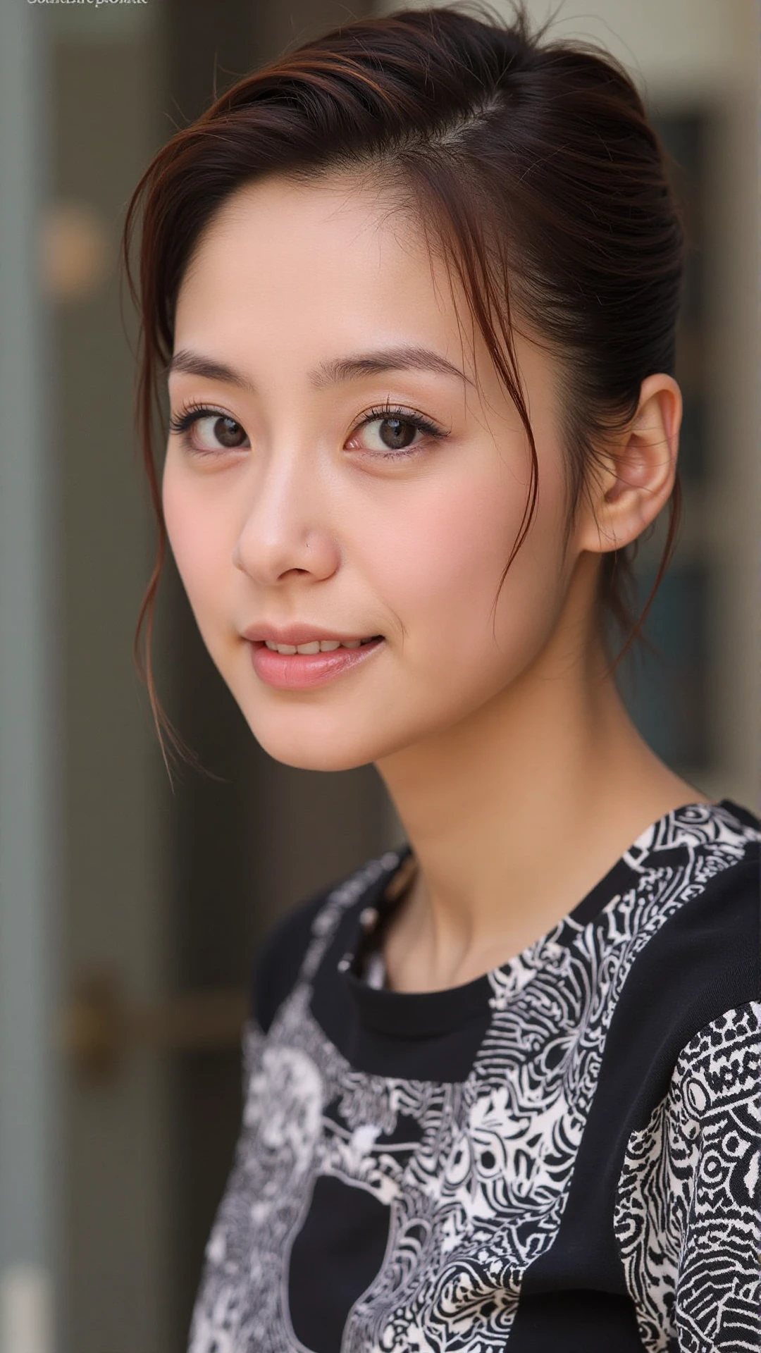 portrait of a woman gillian chung with a slight smile on her face while facing the camera