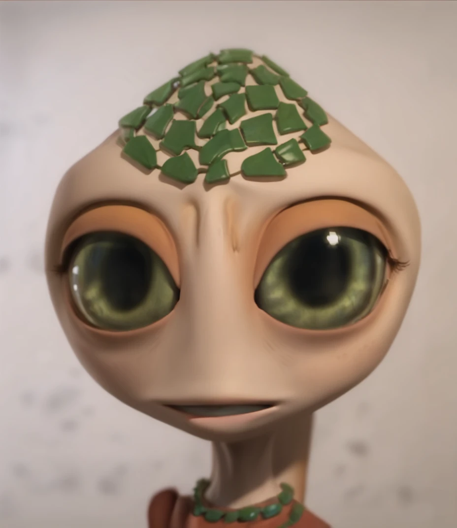 zPDXL3,<lora:MaluBFT1.0_Pony:1>,malu,green eyes,big eyes,