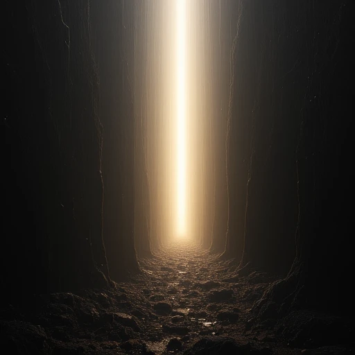 God and eternity, where illumination must contend with shadow. This piece becomes a metaphor for insight—a sudden clarity breaking through a dense field of uncertainty., light and shadow