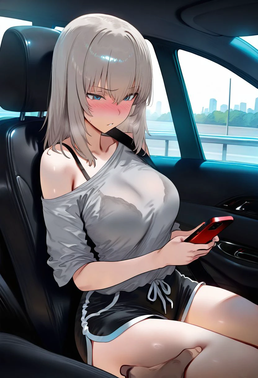 (8K、Highest image quality、highest quality、masterpiece)、detailed face、((1 baby girl)),milk maid braid hair、long hair、blunt bangs、red eyes、evil smile、((grin))、((huge breasts))、((see through camisole))、red school bag,minimum skirt、((micro pleated skirt))、((micro mini skirt lift)、cowboy shot、((in the car)),((see through)),((nipples)),((nipples visible)),((sit on seat)),((spread legs)),((sweaty)),((show off erectile penis)),((((futanari girl)))),(((futanari ))),(futa lolil),hand to own penis,grab the own penis,hand to penis,touch the own penis,tekoki,Exposure,cum,penis into own hand,hand to the penis,grab own penis,Handjob,cum,semen,sperm,bukkake,cum on face,((penis ejaculates semen)),(((ejaculates semen))),school backpack,(((cumming on face))),((cum on face)),(Futanari),(masturbation),(((futanari masturbation))),loli,,Op