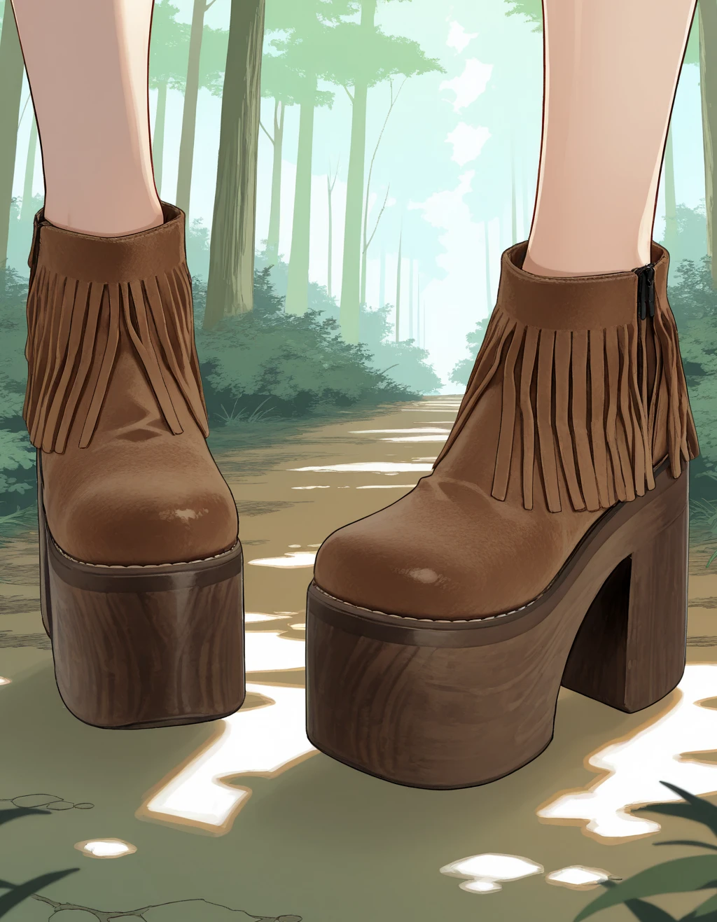 Fringe Platform Boots v1.0_ILLUSTRIOUS
