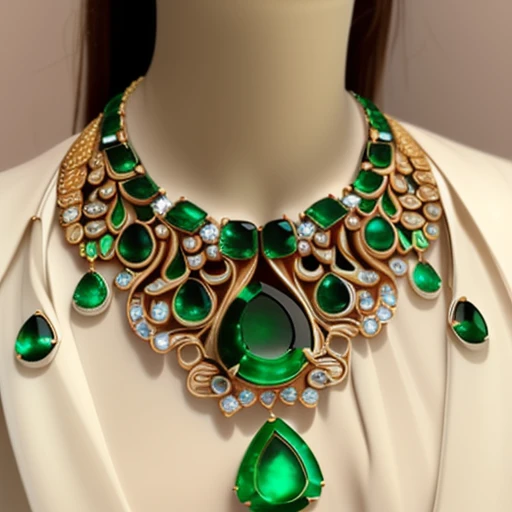 A magical emerald necklace
