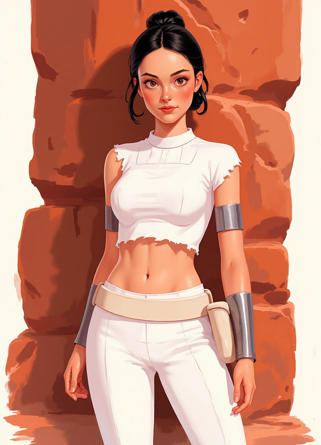 Star Wars: Padmé Outfit Styles (FLUX) black naboo v1