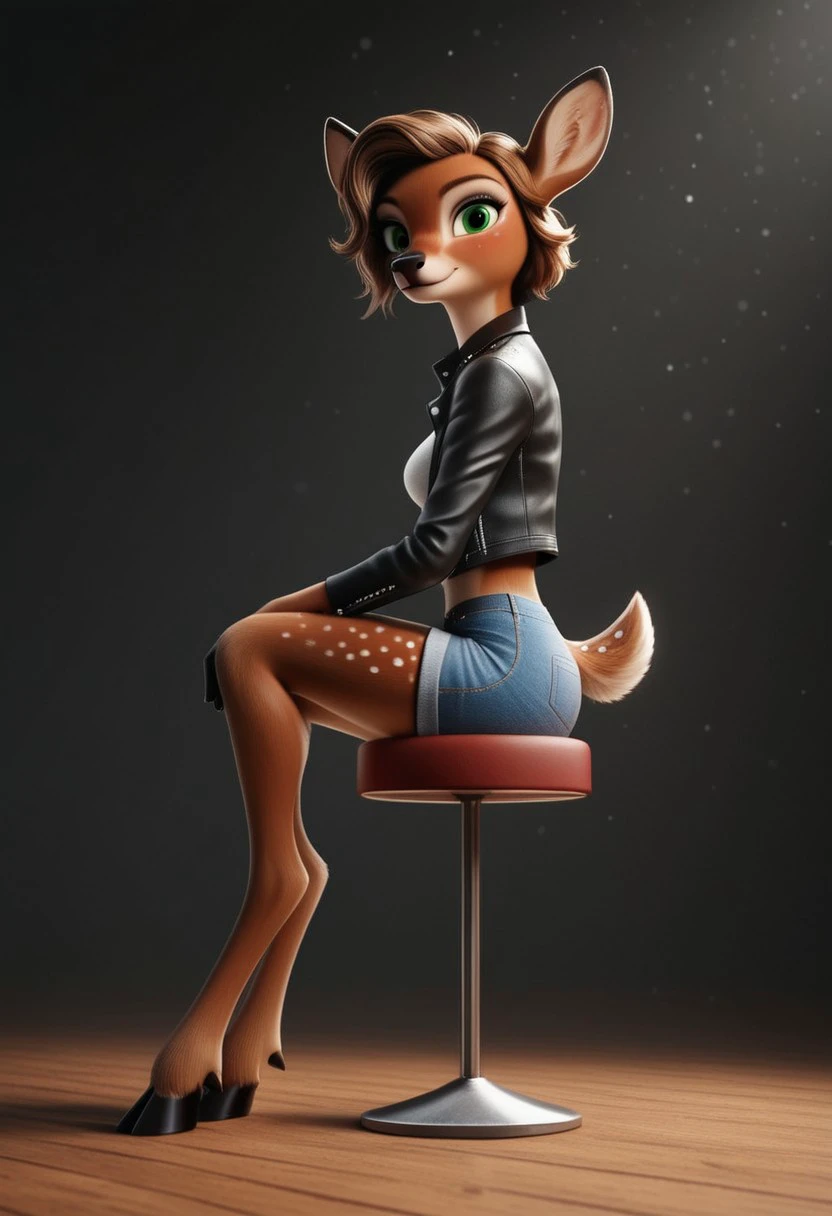 Furry fantasies: Mrs Fawn V1