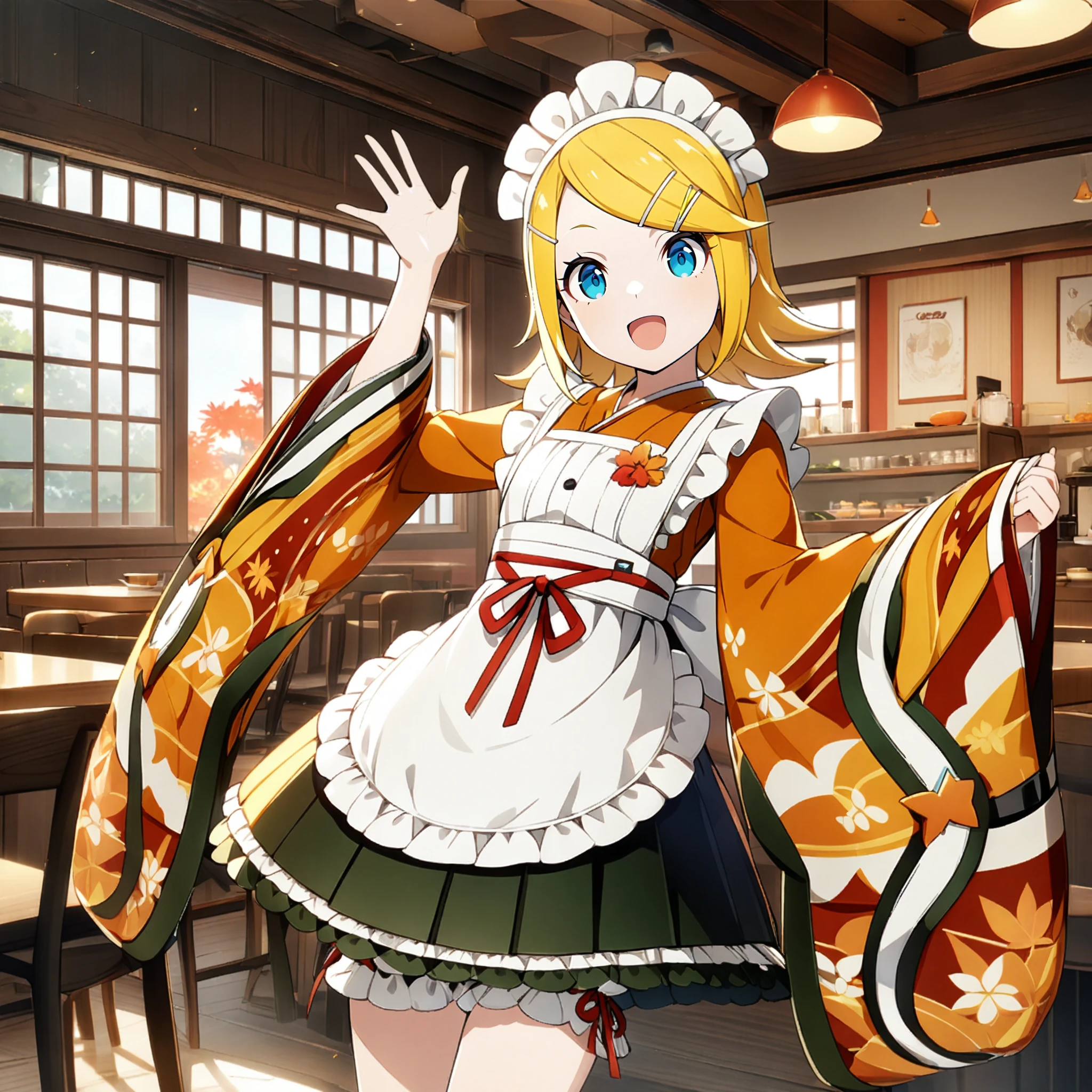 Rautashi One Leaf Garment (Kagamine Rin) / Project SEKAI v1.0