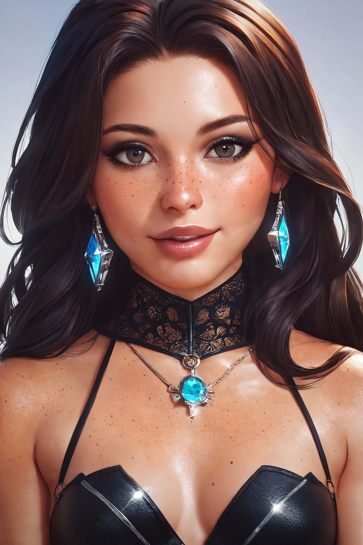 ([Nalani|Somali|Isabelle]:1.05) 1girl  with freckles, ,
 looking at viewer, centered, 
, symmetrical face, small breasts, fit, shiny,
Northern village and midnight sun at background,
BREAK
amazing, beautiful, breathtaking, astonishing, brilliant, incredible,
score_9, score_8_up, score_7_up, score_6_up, score_5_up, score_4_up,
<lora:pony_freckles_v2:1.0>