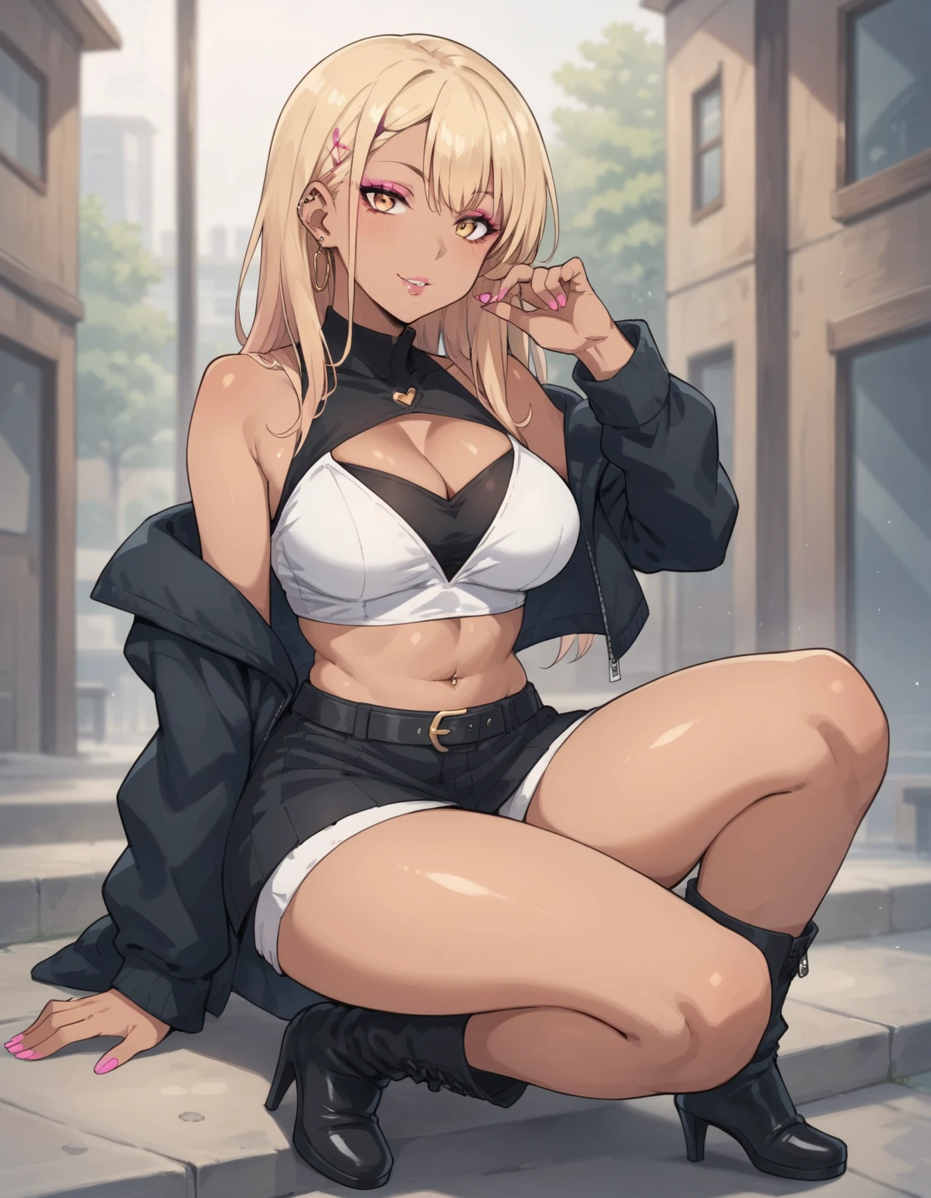 [Pony XL] Change-A-Character: Gyaru, Your Waifu Has A New Look! Gyaru_v1.0