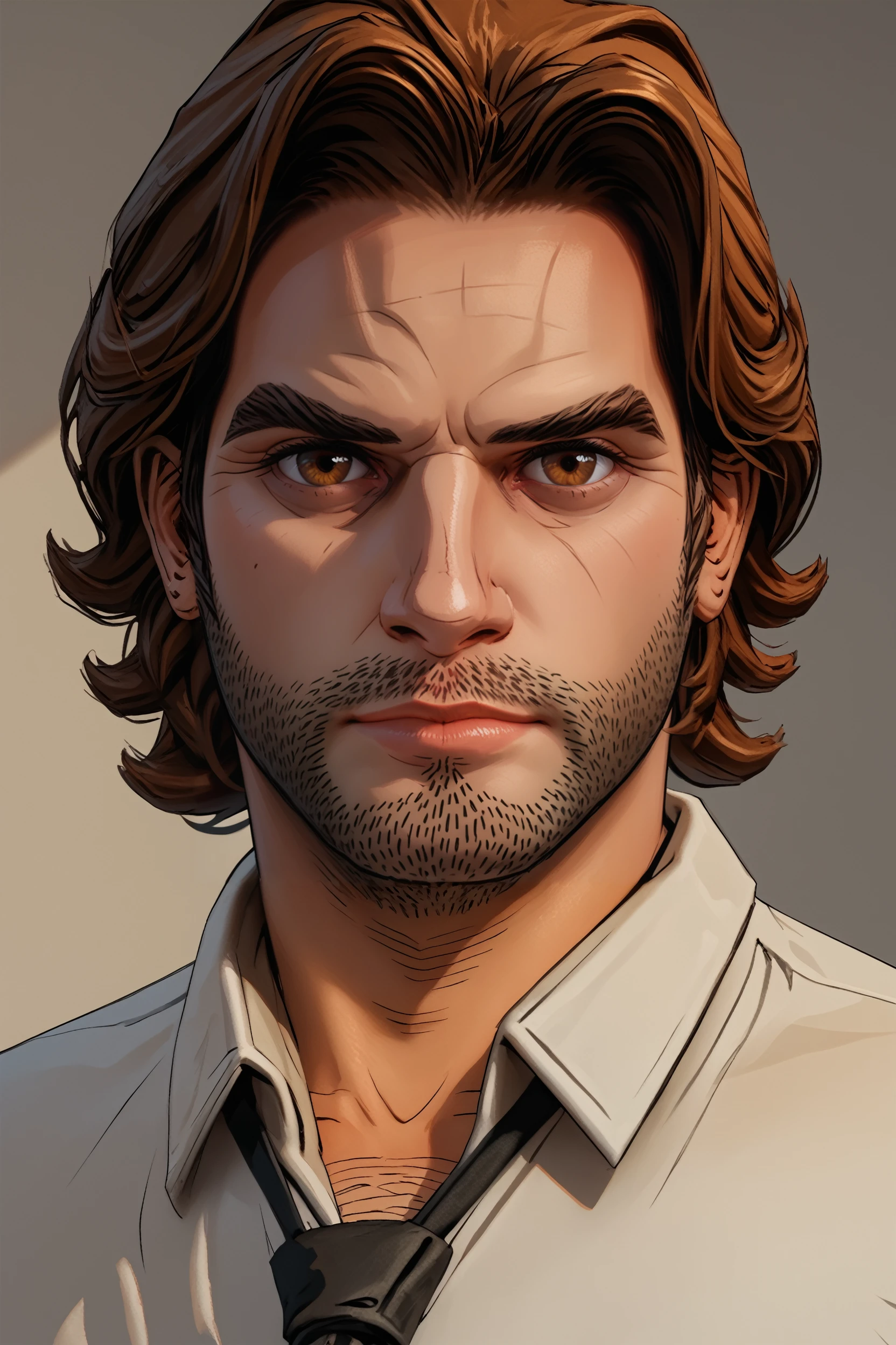 score_9, score_8_up, score_7_up,
<lora:WolfBigby:0.9>
WolfBigby, 1boy, brown hair, beard, brown eyes, looking at viewer, portrait