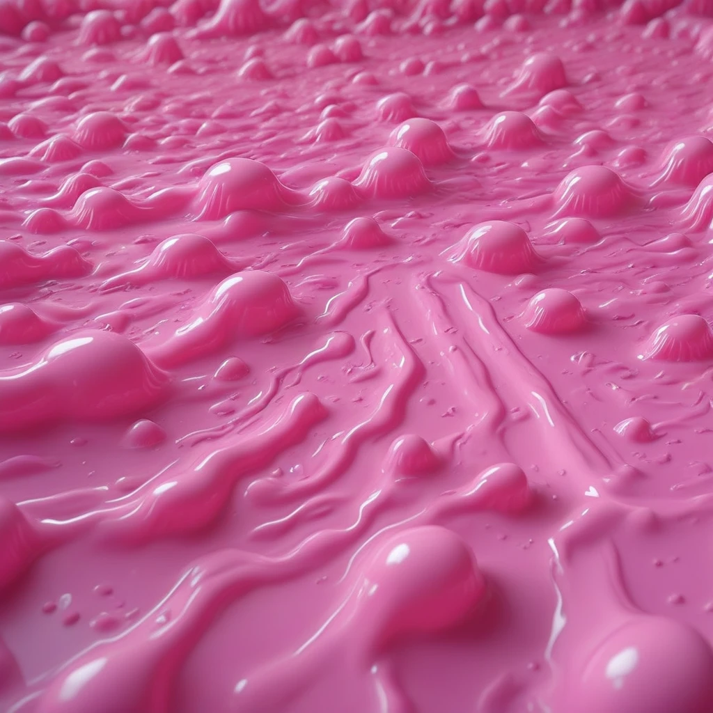 pinkslimedx, pink slime, sticky pink slime, wild pink slime, pink waves, pink falls, pink bubbles, pink splashes, pink streams, smooth soft, high detailed, UHD image, 8K, masterpiece