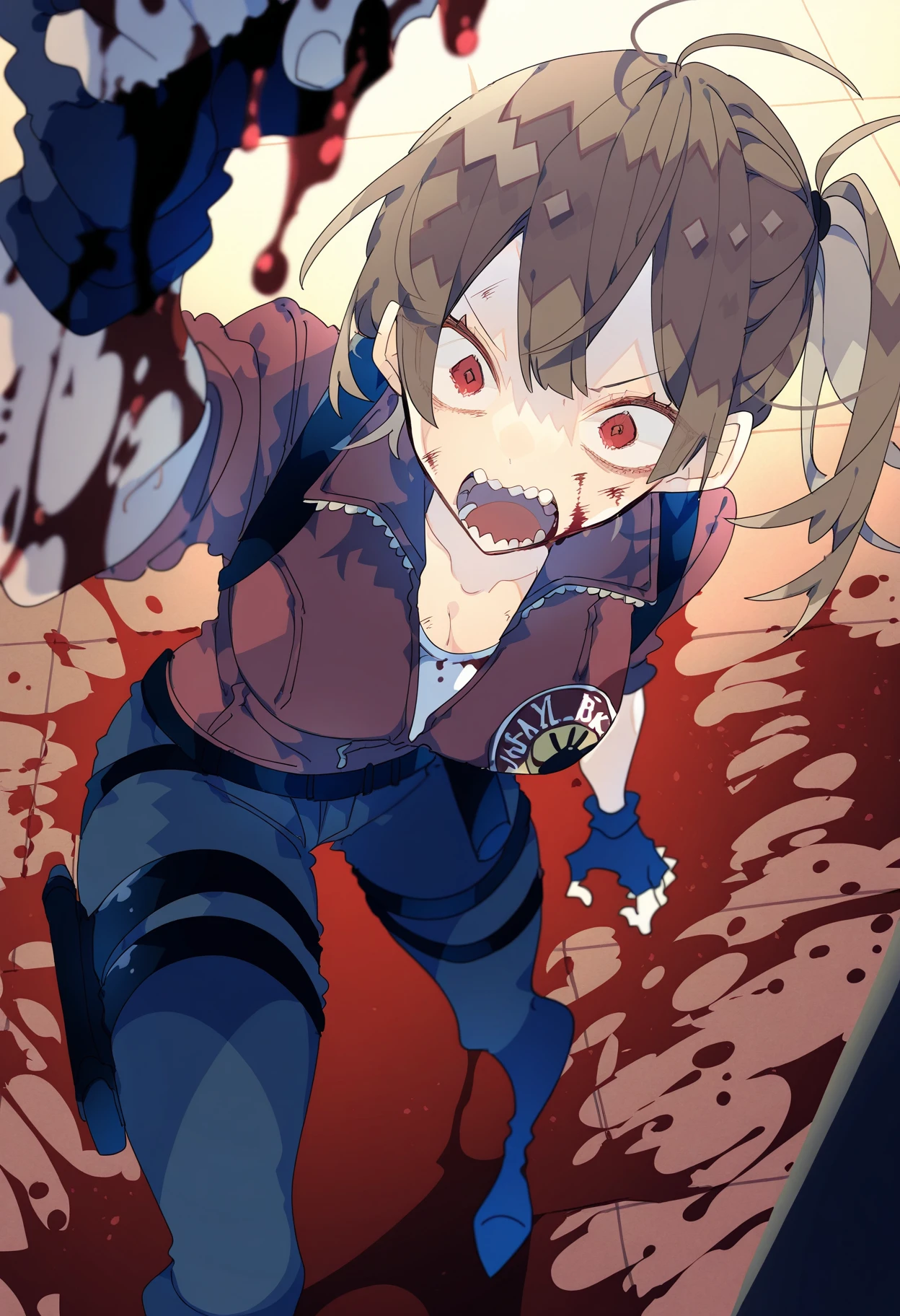 
(((((blindfold))))), beautiful, horn on side head, masterpiece, masterwork, super fine illustration, ultra detailed, cg unity 8k wallpaper, perfect eyes, ultra detailed beautiful face, smile, (((((one chain leash, on all fours, hands on the ground, animal collar, animal collar connected chain leash, viewer holding chain leash))))), full face blush, long tongue, stick out tongue, open mouth, sexual ecstasy smile, smile broadly, fucked silly vulgarity, gleaming skin, oil skin, shiny skin, wet skin, seductive smile, tongue out, p, put out tongue, dare ass, 1giel, solo, perfect proportion, perfect ???????, perfect body, perfect arms, perfect hands, short hair, orange hair, ribbon, knee high boots, belt, frill skirt, detachable collar, (((spats, dare thigh))), dare fingers gloves, heart brooch, jewelry, magical girl, fingerless gloves, heart, black footwear, skirt, boots, shorts, shoulder wear, shoulder clothes, dare elbow, stomach tight, 1girl, solo, cure black, short hair, brown hair, earrings,