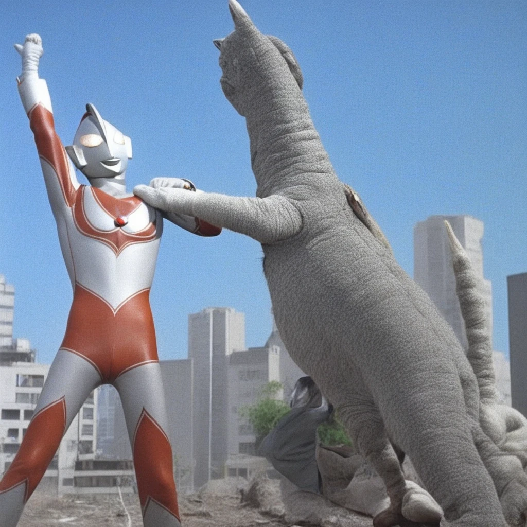 UltramanJack vs Monsters Flux version