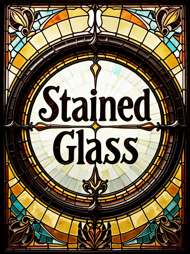 Stained Glass and Metal - CE - SDXL & Flux