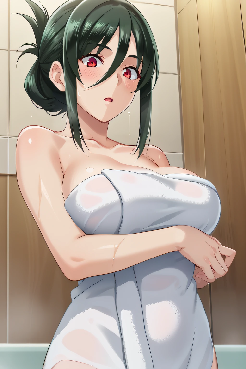 One person、前Eyes are hidden by hair、piece、Micro Bikini、nightの野外、Blushing、Eyes are hidden by hair、Steaming、Exhibitionism、Ahegao、Fixed vibrator、night、深night、whole body、Front view、Furry、I-shape balance