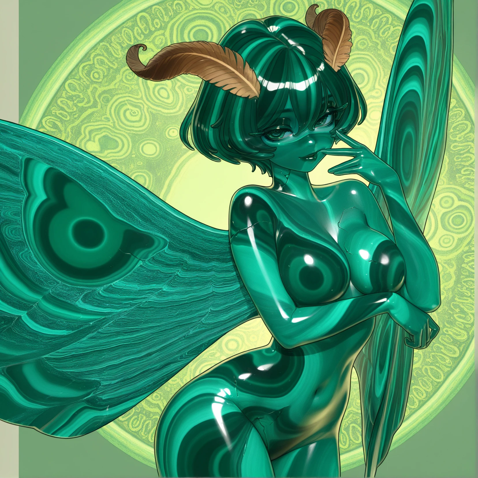 Malachite pattern LoRA | Illustrious-XL v1.0