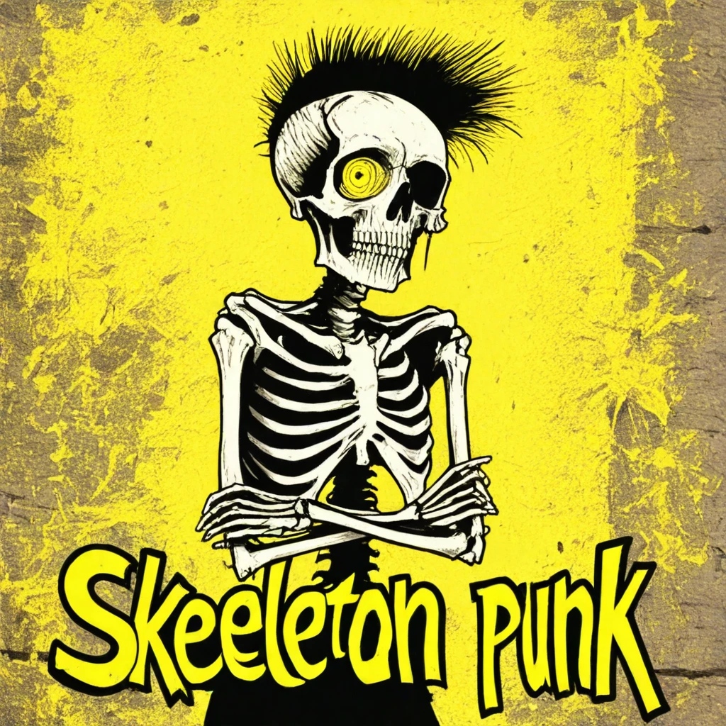 skeleton punk