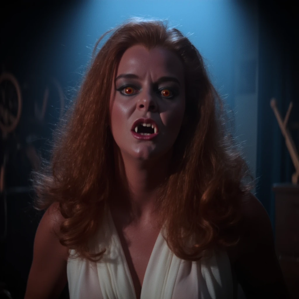 Fright Night 1985 Film Style XL + F1D (Horror Vampire Style)