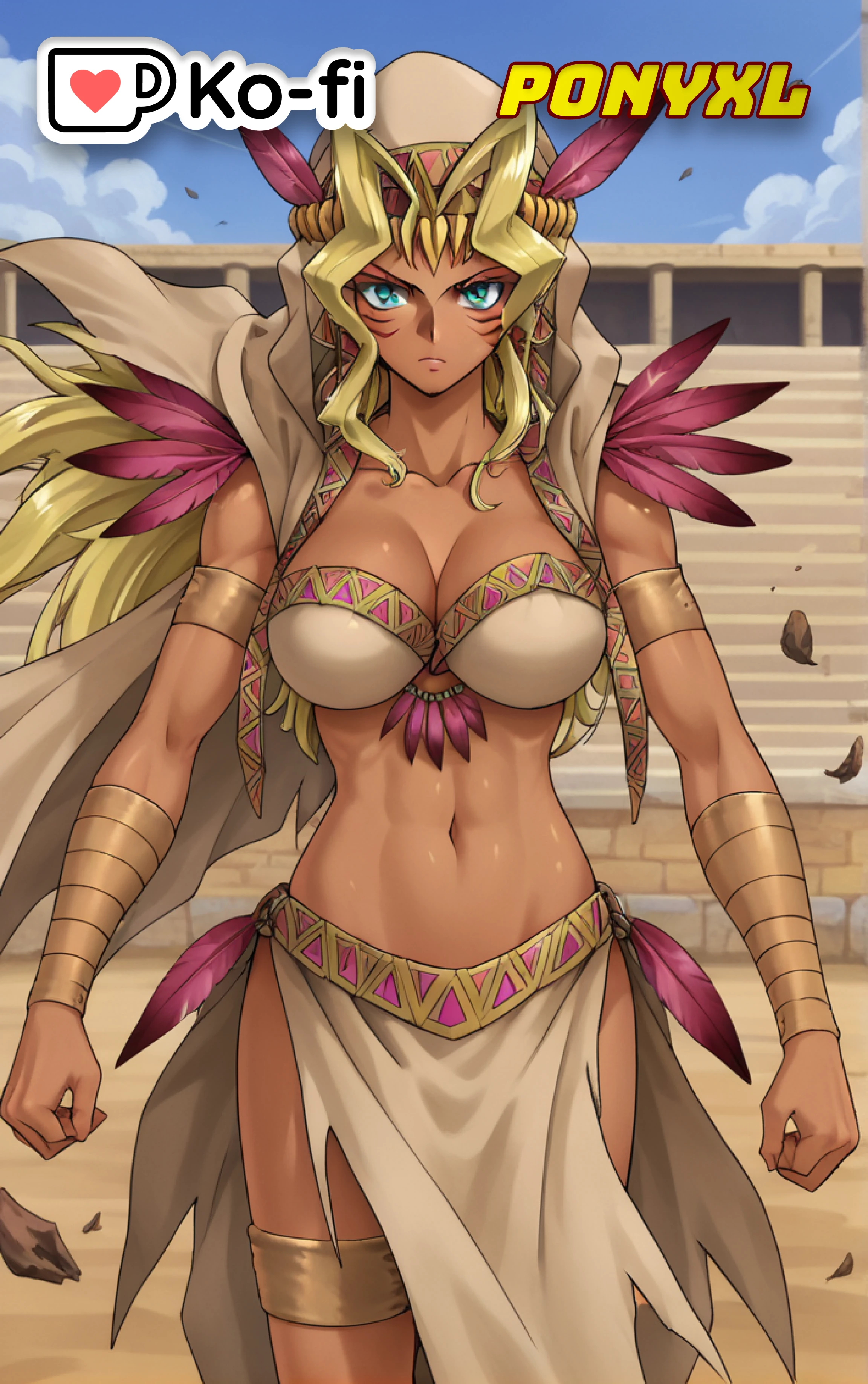 🦄Amazoness Paladin | Yu-Gi-Oh! | 2 Attires v1.0