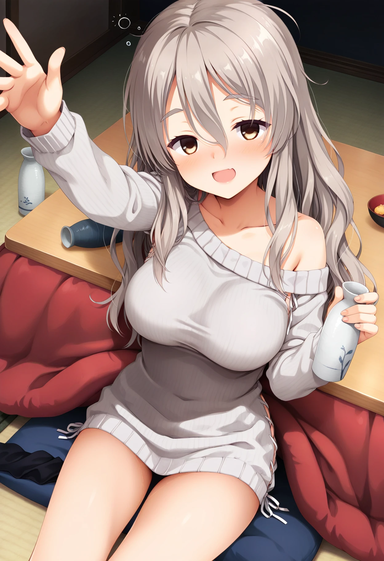 [Noob vpred v0.6] Pola Sweater (Sanma Festival) - Kantai Collection - Kancolle | ポーラ (秋刀魚祭り) - 艦隊これくしょん 艦これ vpred v0.6