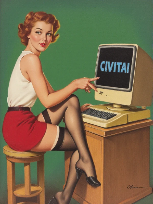 Pinup Art Style