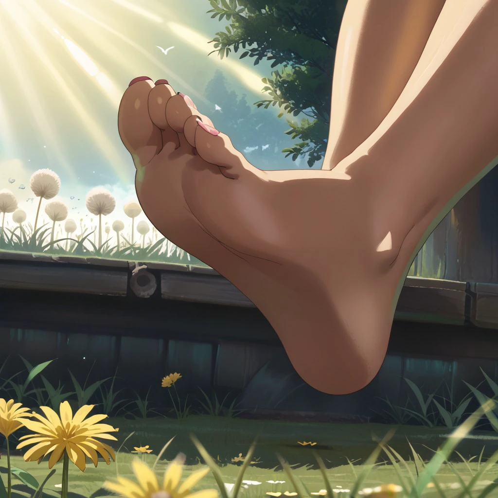 Garden of Words Feet style (EXPERIMENTAL, likely overfitted, etc) V1