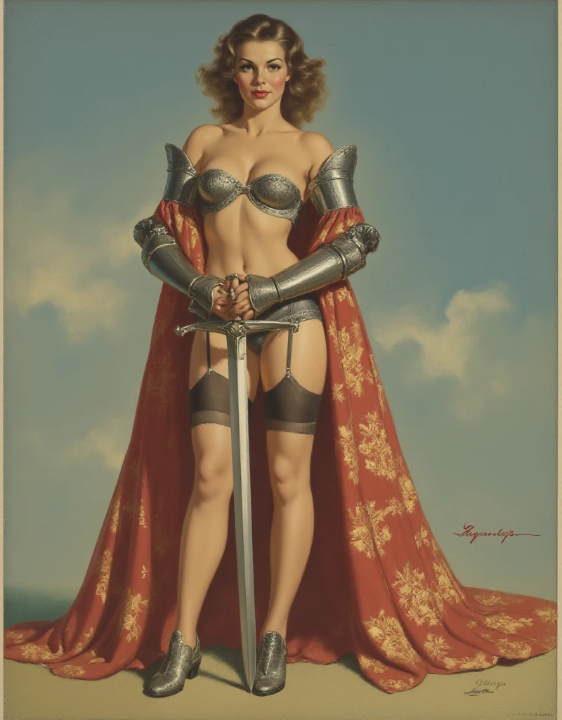 Pinup Art Style