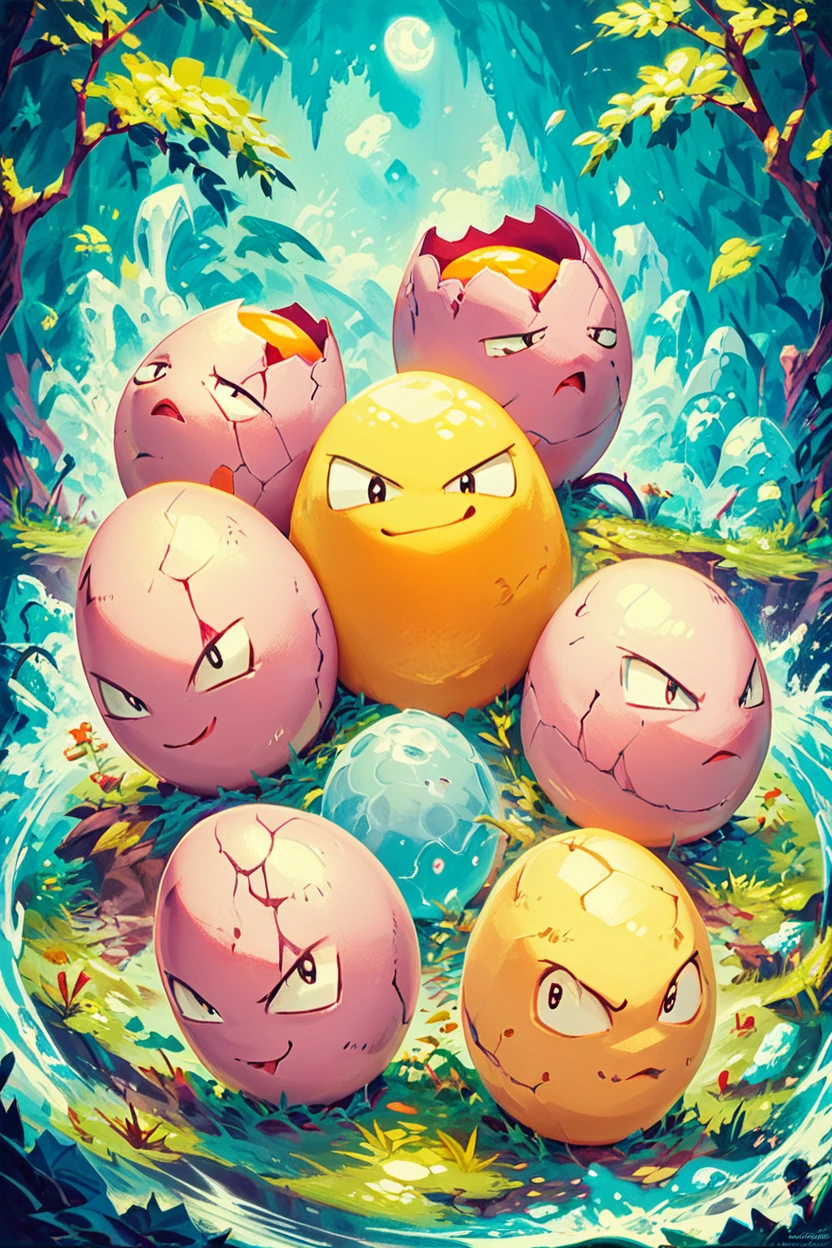 score_9, score_8_up, score_8,  ,,, , ,,, zzExeggcute, no humans,  <lora:ExeggcutePokedexPDXL:1.0>, smug,  ,,,, BREAK, <lora:Hyperdriver_PDXL_v5:0.8>, ,,, BREAK, smile, looking at viewer, cowboy shot, embedding:zPDXL,