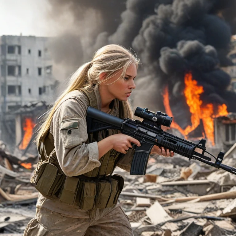 Realistic Modern War SDXL v2.0 SDXL Lightning