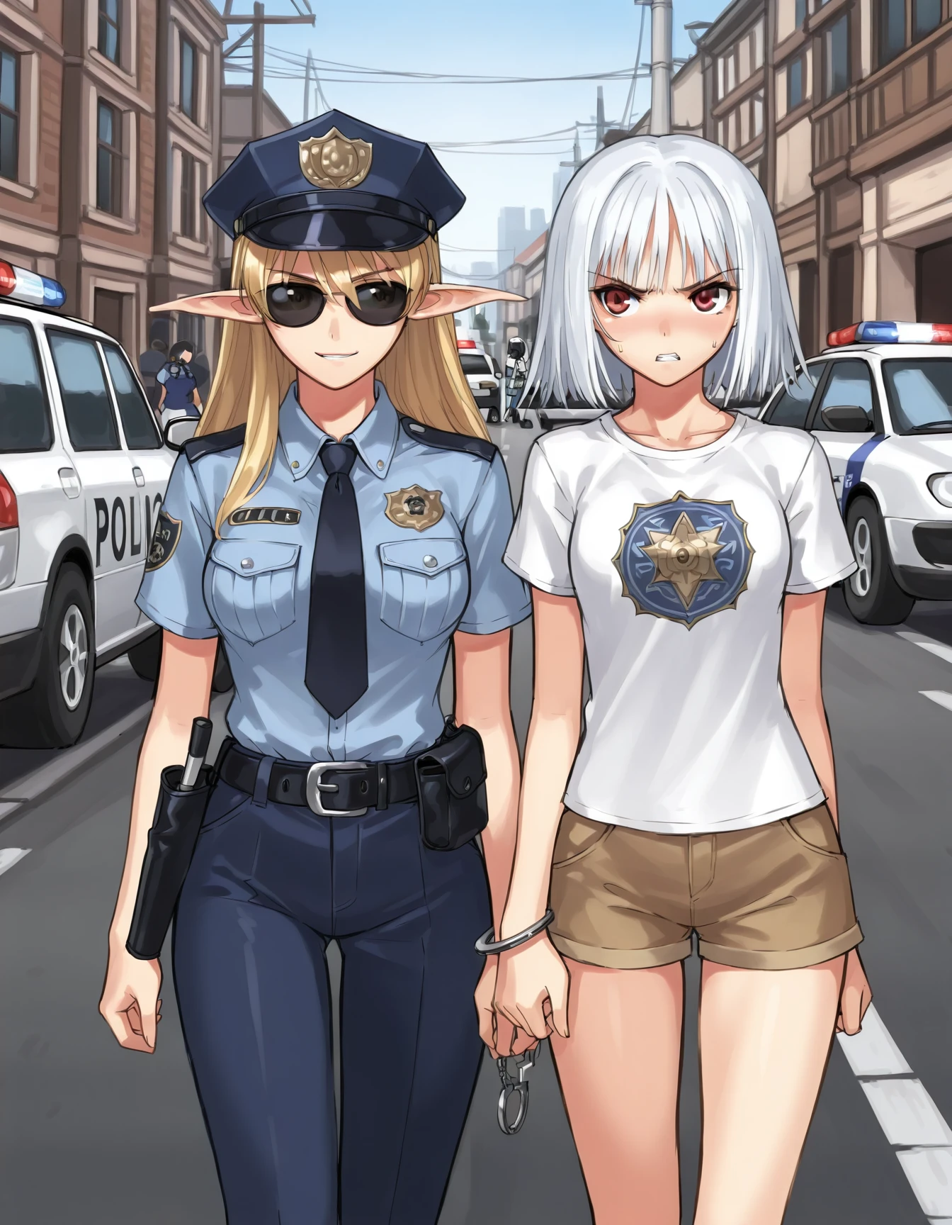 Elwing and Blanc Neige / Shining Tears (Pony / Illustrious) illustrious
