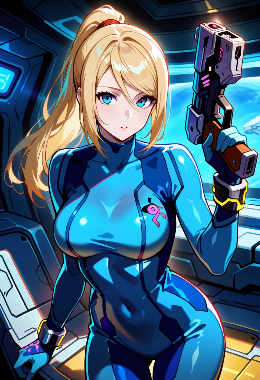 SSB4 Zero Suit Samus l IllustriousXL (2 Outfits)