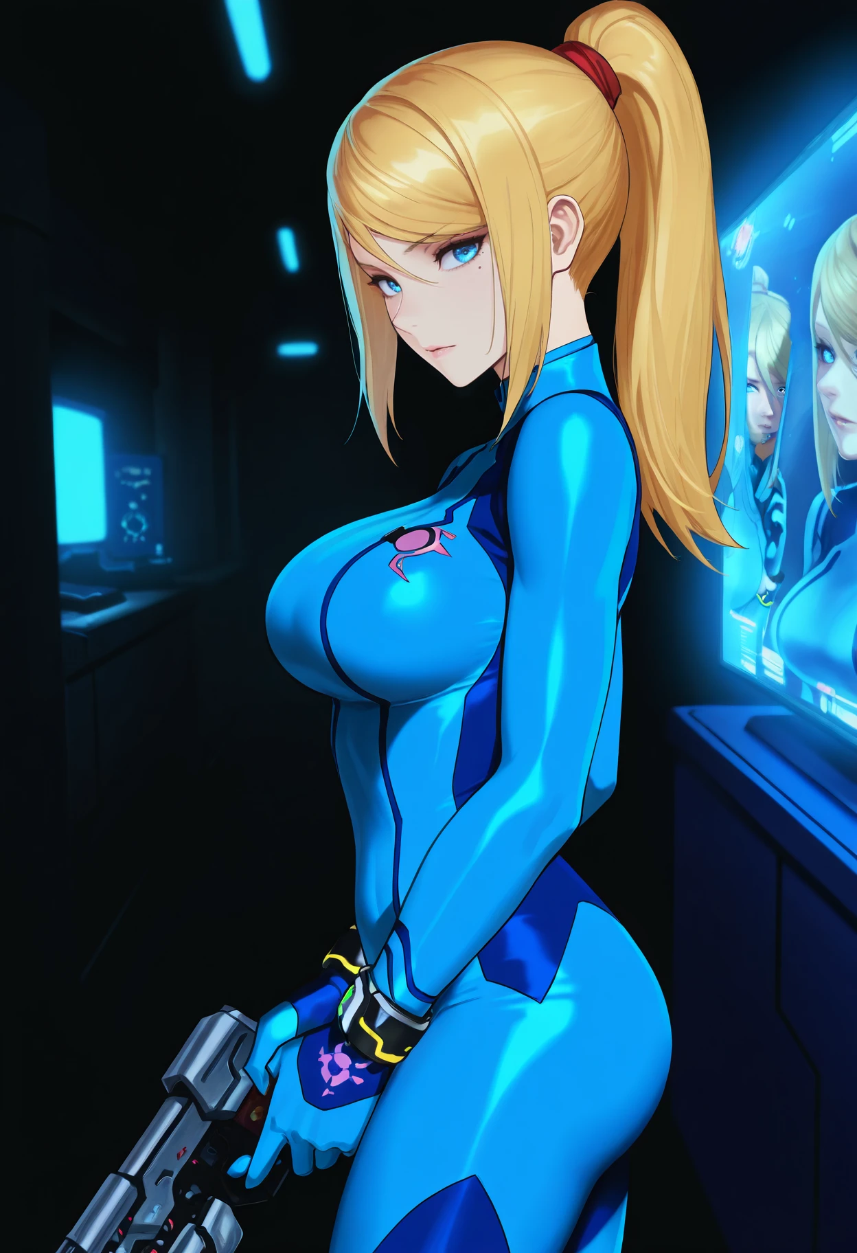 SSB4 Zero Suit Samus l IllustriousXL (2 Outfits)