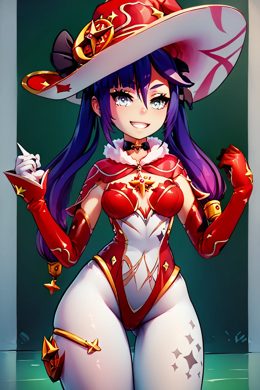 Mona Christmas |  圣诞节 莫娜 (Genshin Impact) [Pony & SD1.5]