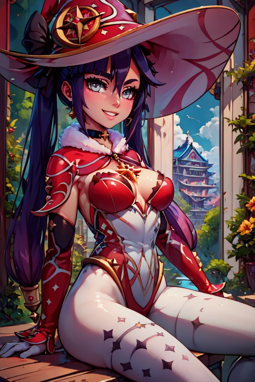 Mona Christmas |  圣诞节 莫娜 (Genshin Impact) [Pony & SD1.5]