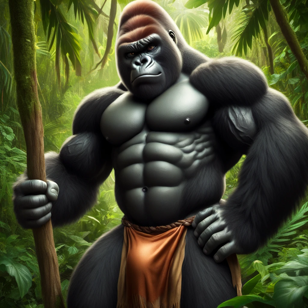 Bara Silverback Gorilla V1 (Pony)