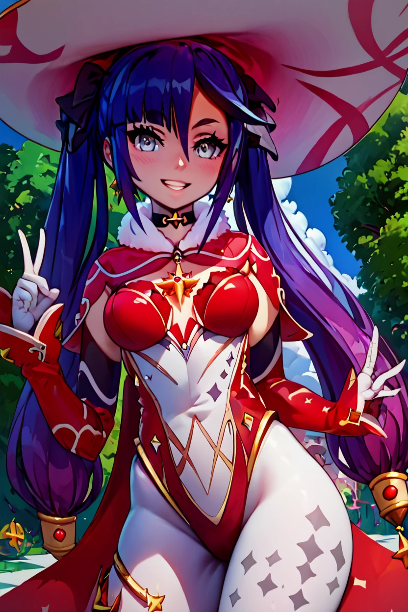 Mona Christmas |  圣诞节 莫娜 (Genshin Impact) [Pony & SD1.5]