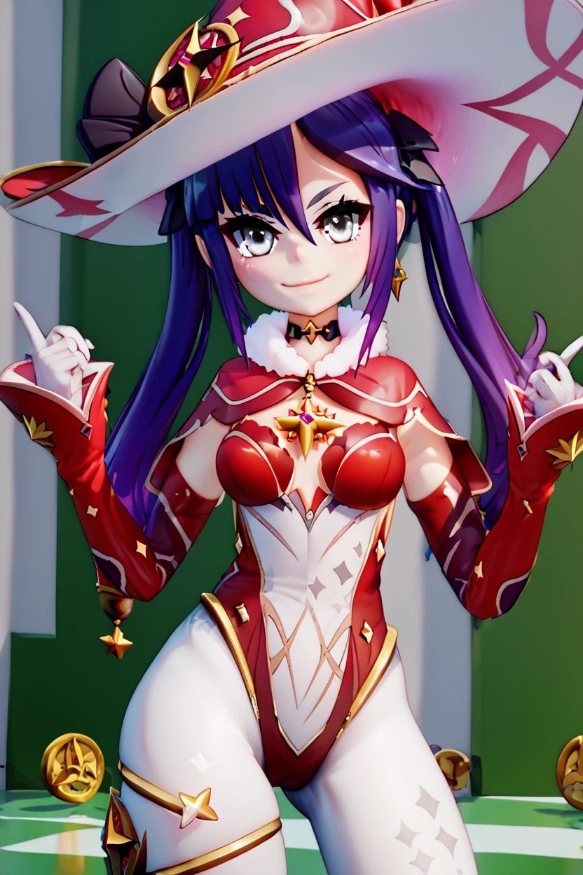 Mona Christmas |  圣诞节 莫娜 (Genshin Impact) [Pony & SD1.5]
