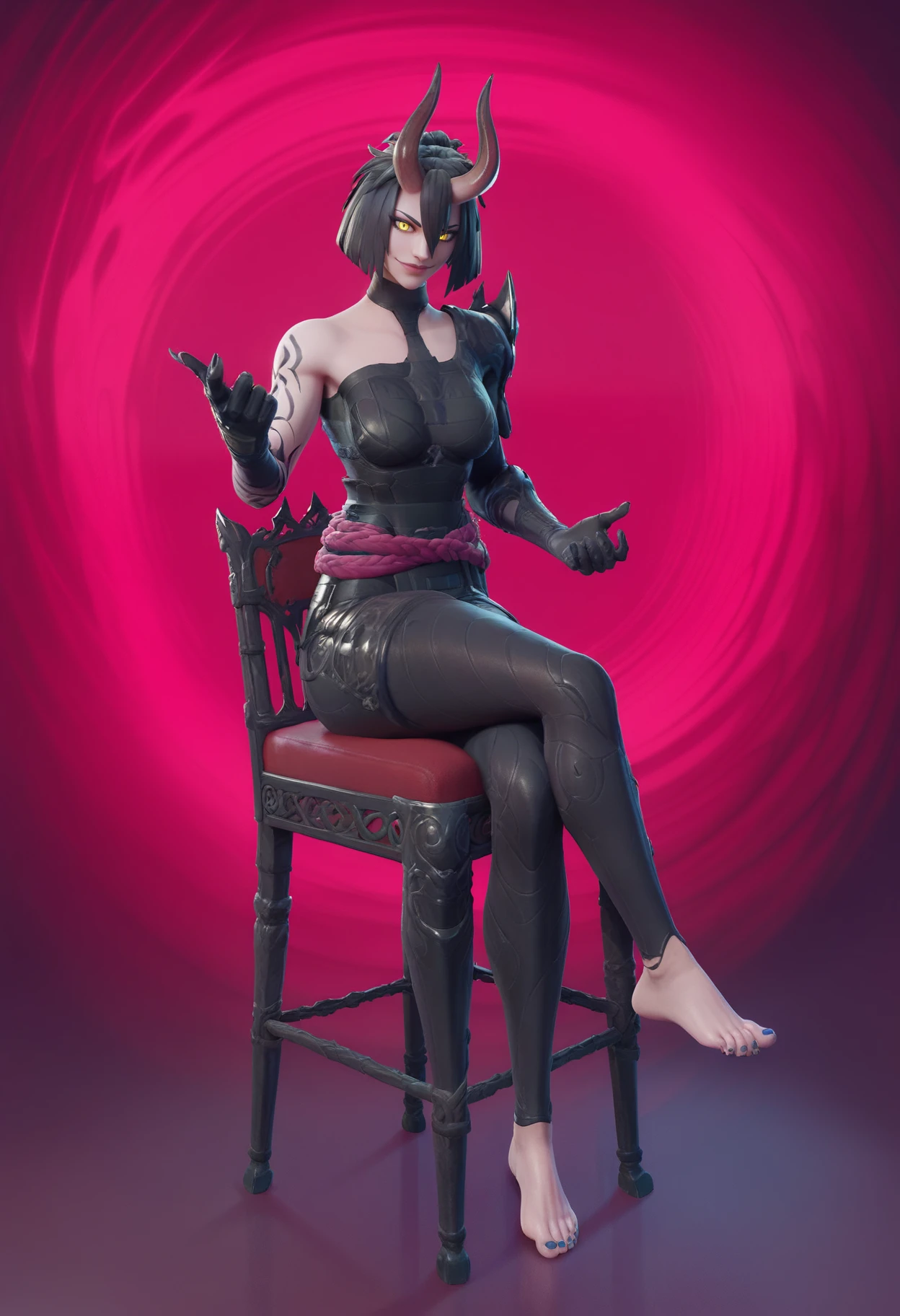 Fortnite Night Rose skin [PonyXL] v1.0