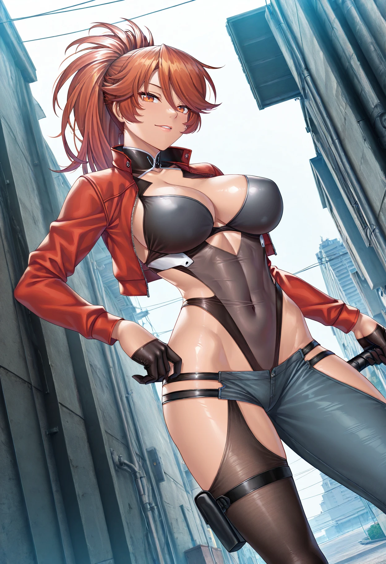 ((Cardi B as Jinx from League of Legends, ta prostitute)), ((in the back seat of a police car, breasts pressed together, handcuffed, hands out of view, hands behind her back, crying real tears, sad)), hysterical crying, emotional breakdown, (((criminal, under arrest, erotic, hentai))), seductive, (looking at viewer from the back seat of a police vehicle), (interior of a realistic cop car, ray tracing, octane render), hyperrealism, unreal engine, perfect composition, perfect render, perfect lighting, cinema 4d, 3dcg, 8k vector photography, hyperrealism photography, busty, young, teengh resolution perfect body perfect face perfect hands perfect fingers perfect breasts 8k, (((micro bikini, all black schoolgirl uniform, camel toe, areolas protruding areolas indentation breasts swinging freely))), ((green eyes, half Asian half Spanish, mixed girl, fit,)) ripped, Six pack abs, (((super thick, small waist, short red hair with bangs and highlights,))) emerald eyes, beautiful eyes, captivating, alluring, lolita hornaments, Tank Girl, punk style, cyberpunk, vaporwave, Tokyo, midnight, realistic lighting, realistic environment, detailed outfit, realistic facial features, ((perfect angle, perfect pose, focus on face camel toe and breasts))