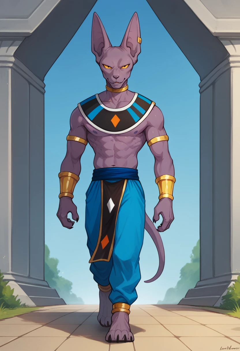 Beerus (Dragon Ball) - [Furry] Pony Diffusion | XL V1